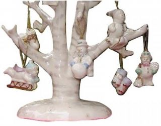 Lenox Snow Pals Ornaments Set Of 13 With Tree