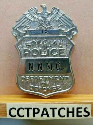 National Naval Medical Center Special Police Badge Dept Of Denfense Obsolete