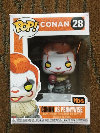 In Hand Funko Pop Conan As Pennywise San Diego Comic Con Exclusive 2019 Sdcc