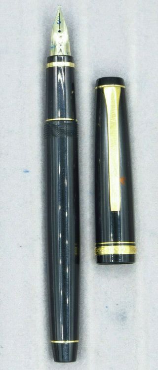 Namiki Falcon Black Fountain Pen With Soft Flexible Nib