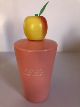 AVON Pretty Peach Perfume,  Lotion,  Vintage 1960s Perfume Bottle Collectable Pink 4