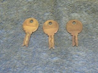 Old High Security Mills Slot Machine Key.  No Padlock Lock Locksmith N/r