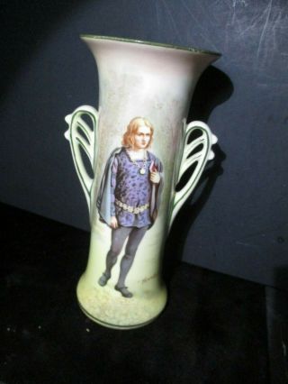 Royal Doulton Shakespeare Series Ware Hamlet Vase Made In England D56 Qq