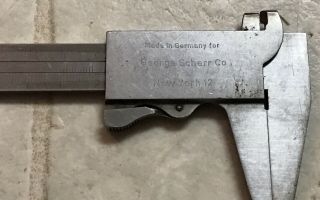 Vintage Mauser George Scherr Vernier 6 