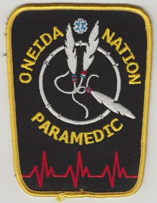 Oneida Nation Paramedic Patch,  Tribal,  Ontario