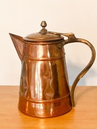 Antique Copper Coffee Pot Boiler