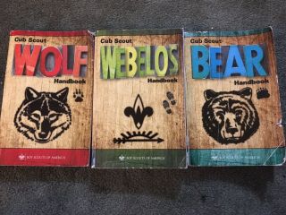 Cub Scout Wolf Bear Webelos Handbook 2015
