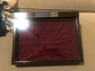 Authentic Buck Knives Display Case