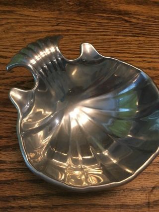 Vintage Wilton Pewter Fish Bowl/dish - Bruce Fox Design -