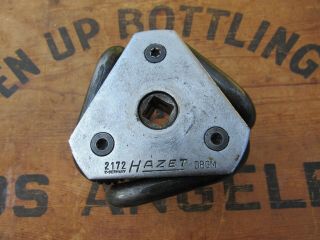 Hazet 2172 Oil Filter Wrench Standard 3/8 " Drive West Germany Oil Change Socket