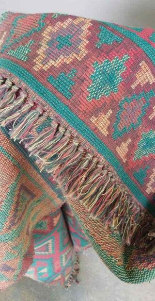 Vintage Navajo Woven Saddle Blanket/rug