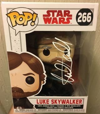 Mark Hamill Signed/autographed Funko Pop Star Wars Luke Skywalker