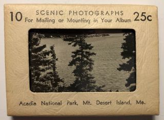 Souvenir Pac Acadia Np Mt Desert Island Me Ten Photo Images Hl Moore Co