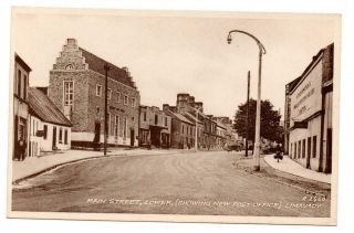 Limavady,  Main Street,  Lower,  Derry / Londonderry,  Ireland,  B & W,  P/card,  1952