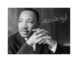 Martin Luther King Jr 8x10 Signed Photo MLK Picture Autographed 2