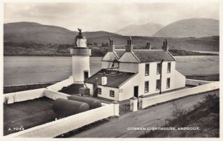Corran Lighthouse,  Ardgour - Real Photo By White 1959