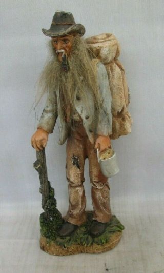 Realistic Australian Swagman Resin Figurine