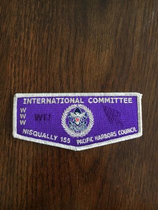 Pacific Harbors Council Internation Committee Patch Set 24th WSJ 3