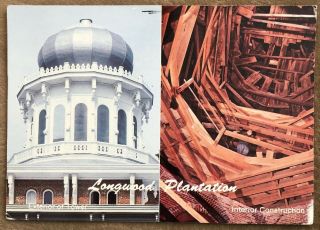 Vintage Postcard Longwood Plantation Exterior Of Tower,  Natchez,  Mississippi