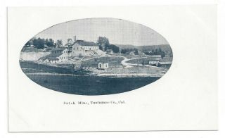 Dutch Mine,  Tuolumne County,  Ca,  Postcard - Private Mailing Card Circa 1898 - 1907