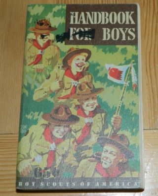 Handbook For Boys.  Boy Scouts.  June 1948.  1st Printing (840,  000)
