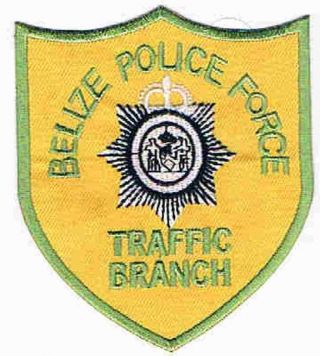 Belize Police Force Traffic Branch Policia