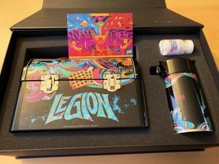 Marvel Legion Fx Tv Lunchbox Thermos Mints Rare Promo Set Metal Lunch Box X - Men