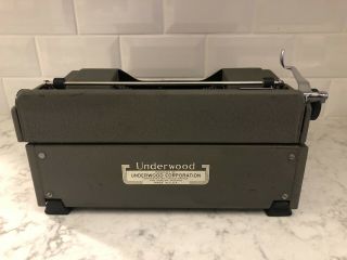 Underwood Champion Typewriter With Case (Touch Tuning) 7