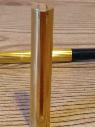 St.  Dupont Fountain Pen Deparis 925 With Hallmarks 18ct 750 Nib