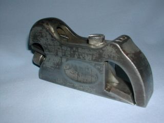 Ugly Duckling Stanley No.  90 Bull Nose Rabbet Plane,  Traut ' s 1900 Patent 4