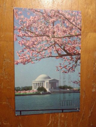 Vintage Postcard Jefferson Memorial,  Washington,  D.  C.