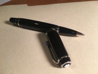 Mont Blanc Boheme Blue with Sapphire Rollerball Mini 4.  3 inches Pen 2