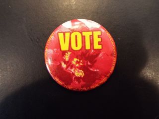 County Of Sacramento,  Ca Dept.  Of Voter Registration & Elections " Vote " Button