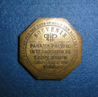 So - Called Dollar,  Hk - 424 - - 1915 Panama Pacific Exposition,  $50 Slug Souvenir.