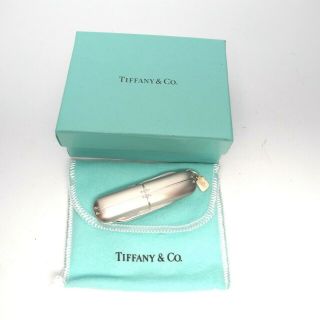 Victorinox Tiffany & Co Sterling Silver Swiss Army Knife With Bag & Box