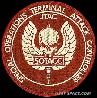 Usaf Special Operations - Terminal Attack Controller - Jtac - Vel Patch