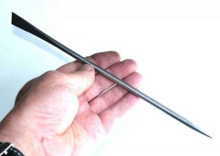 Vintage 10 Inch Long Double Ended Carbon Steel Cabinet Makers Marking Tool