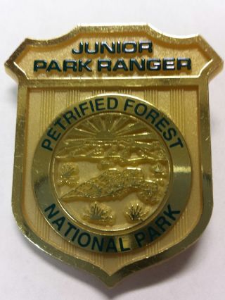 Petrified Forest Arizona Nps National Park Service Jr Junior Ranger Badge