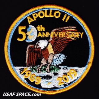 Ab Emblem - Apollo 11 - 50th Anniversary - 1969 - 2019 - Nasa Patch -