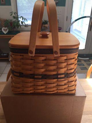 Longaberger Collectors Club Harbor Basket Set - Complete