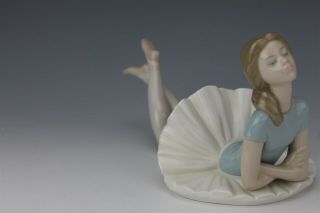 Retired Lladro Spain Heather 1359 Ballerina Girl Signed Porcelain Figurine Evb