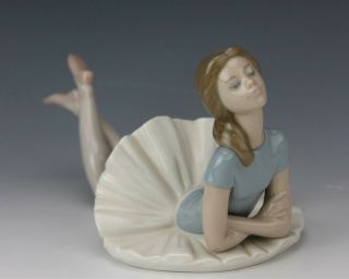 Retired Lladro Spain Heather 1359 Ballerina Girl Signed Porcelain Figurine EVB 2