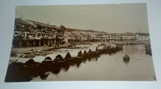Photograph Postcard - River Side Singapore