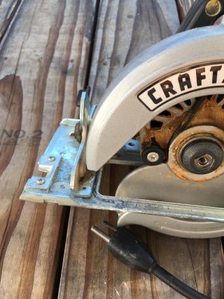 Vintage Tool Sears Craftsman Industrial 5 1/2” Circular Saw 135.  275400 3