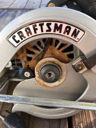 Vintage Tool Sears Craftsman Industrial 5 1/2” Circular Saw 135.  275400 4