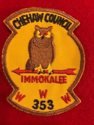 Boy Scout Oa 353 Immokalee Wab