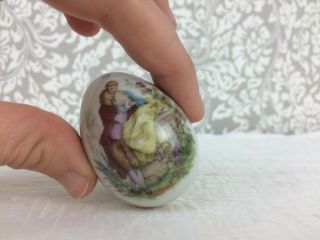 Vintage Limoges French Ceramic Egg