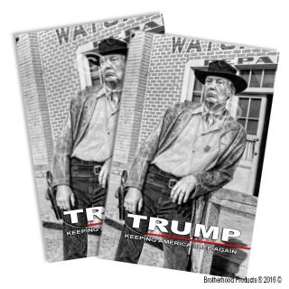 Deputy Us Marshal Donald Trump Keeping America Safe Again Two 11x17 Posters