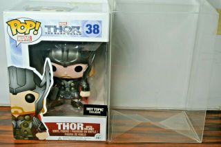 Funko Pop Marvel Thor The Dark World 38 Thor Hot Topic Exclusive W Protector