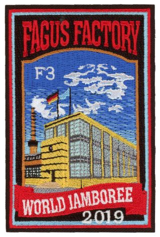 24th World Scout Jamboree 2019 Subcamp Fagus Factory Ghost Camp Patch Usa Wsj